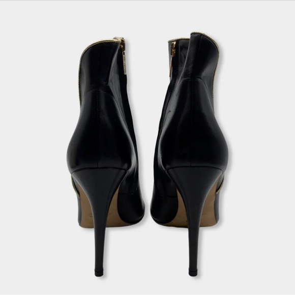 MO HELMI BLACK LEATHER BOOTS size 38 - Picture 2 of 3